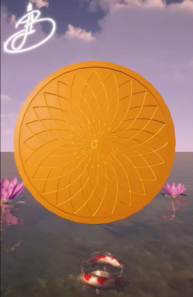 Golden Thousand Petal Lotus Coin NFT